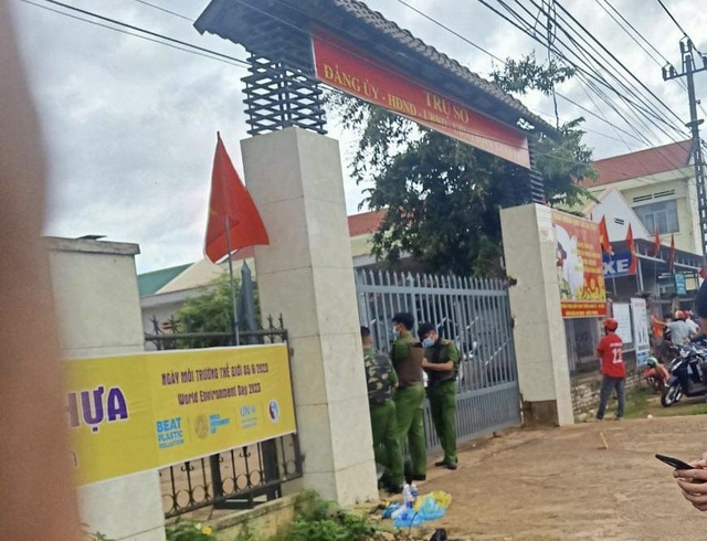 Đã bắt được 6 nghi phạm trong vụ tấn công trụ sở công an ở Đắk Lắk - Ảnh 1.