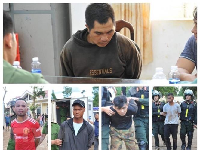 Đã bắt 22 đối tượng liên quan vụ dùng súng tấn công trụ sở xã tại Đắk Lắk - Ảnh 1.